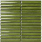 Wand Mozaïek Tegels Kitkat Factory Keramiek Groen - Matje.., Nieuw, Ophalen of Verzenden, 20 tot 40 cm, 10 m² of meer