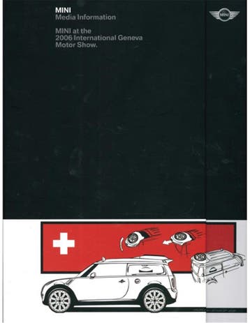 2006 MINI GENÈVE HARDCOVER PERSMAP DUITS, Ophalen of Verzenden, Nieuw