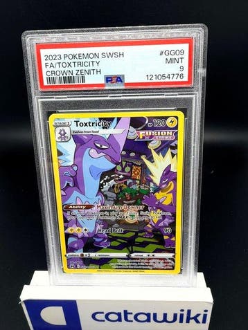 Pokémon - 1 Graded card - Toxtricity [FA] GG09/GG70 PSA 9 -