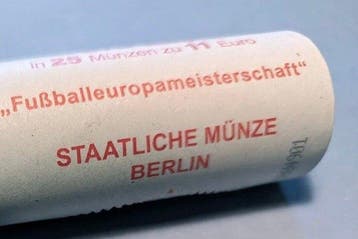 Duitsland. 11 Euro 2024 UEFA Euro 2024 (25 coins) in roll