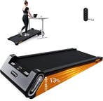 Loopband - Walking pad - Wandelband - 1-6 km/u - Zwart - FIN, Sport en Fitness, Verzenden, Nieuw