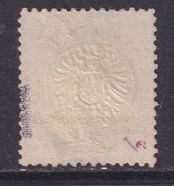 Empire allemand 1872 - 2 Kr. orange jusqu’à orange jaunâtre.