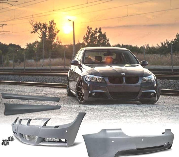 KIT CARROSSERIE BMW E90 05-08 PDC SRA LOOK M, Autos : Pièces & Accessoires, Carrosserie & Tôlerie, Envoi