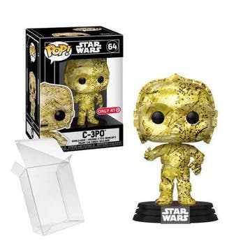 Funko Pop! Star Wars - C-3PO (Art Series) #64 Target, Verzenden, Nieuw