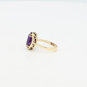 Bague - 14 carats Or jaune Topaze, Bijoux, Sacs & Beauté, Bagues