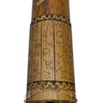 Batak Kalender - Hout, Bamboe - Indonesië - Stam- en