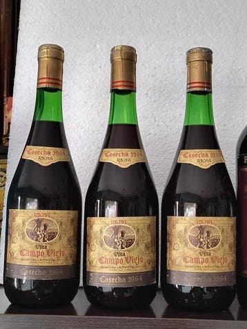 1964 Bodegas Campo Viejo (x3) & 1970, 1982 Marques de, Collections