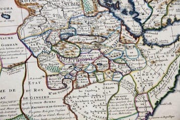 Afrika - Middellandse Zee en Cyprus, over Egypte, Nubië, de, Nieuw