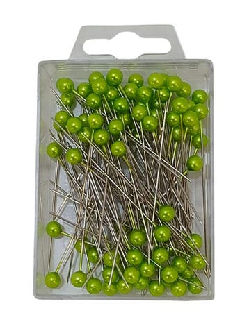 Parelspelden WM 01 Appelgroen 6 mm doosje 100 stuks, Nieuw