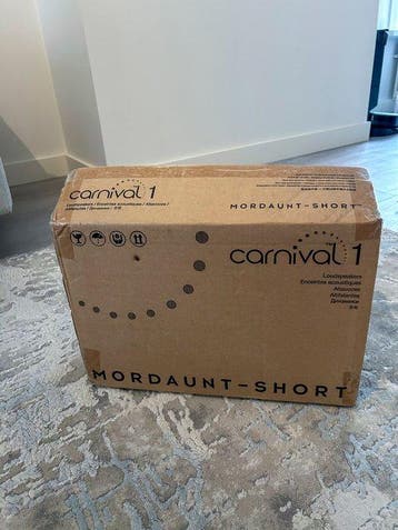 Mordaunt-Short - Carnival 1 Compact Bookshelf Luidsprekerset, Nieuw