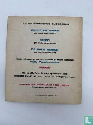 Jerom - Het geheim van Brokkelsteen - 1962, Boeken, Eén stripboek, Verzenden, Gelezen, Studio Vandersteen.