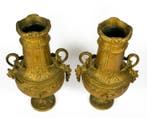 Vase (2) - Bronze, Antiek en Kunst