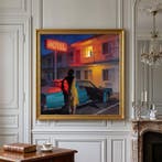 Le Yack - Room 217 - Hand signed, Antiek en Kunst