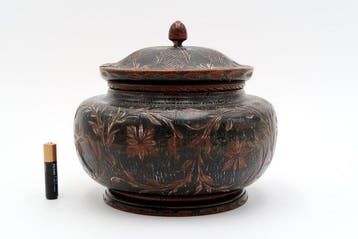 Doos - Hout - Gelakt doosje (yun)
