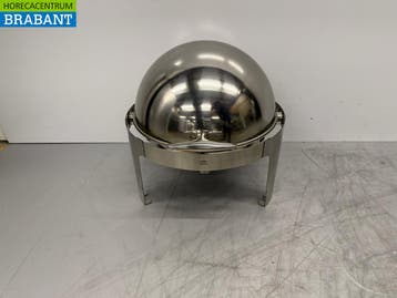 RVS Olympia Rolltop Chafingdish Rond Horeca, Ophalen of Verzenden