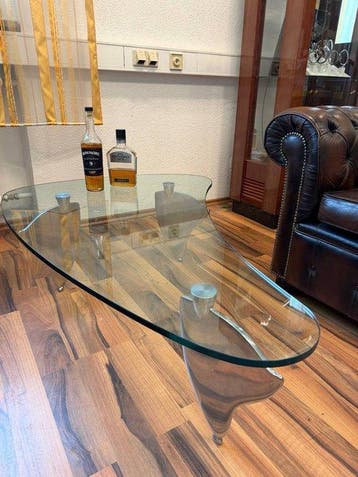 Tafel - ande - heel dik - Haai-vinnen tafel