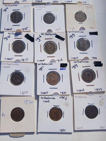 Nederland. Willem III. 1 Cent 1880-1941 (Zonder, Postzegels en Munten