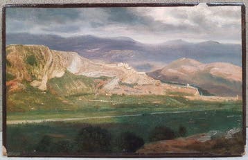 Camille Corot (1796-1875), Naar - Paysage de montagnes