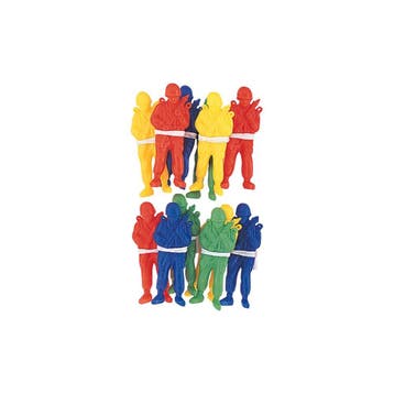 Uitdeelcadeautjes Parachutisten 9cm 12st, Verzenden