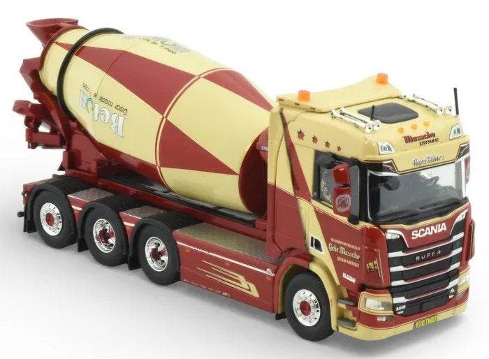 Tekno 1:50 - Model vrachtwagen - SCANIA R650 - betonmixer, Hobby en Vrije tijd, Modelauto's | 1:5 tot 1:12