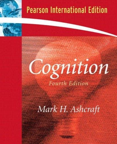Cognition 9780131982291 Mark H. Ashcraft, Boeken, Taal | Engels, Gelezen, Verzenden