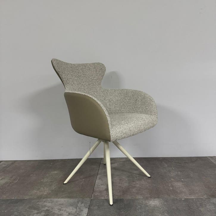 bert plantagie Set Van 4 Eetkamerstoelen Nio - Ongebruikt, Huis en Inrichting, Stoelen, Grijs, Zo goed als nieuw, Verzenden