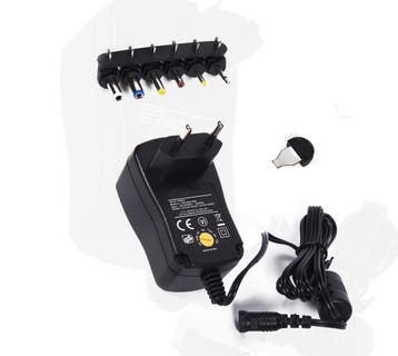 Universele adapter van 230V (AC) naar 3.0-12V (DC), 1000 mA, Verzenden, Nieuw