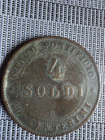 . Vaticaan Serie Divisionale 1974 + 4 soldi 1866 + 1 soldo