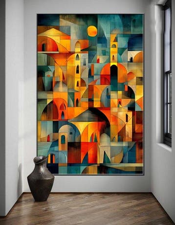 Mrs Art Prime - The Cubism Downtown View #07