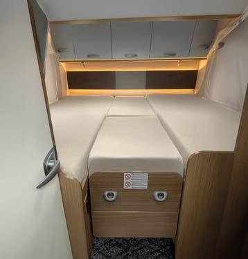 Jersey hoeslakenset - 4 delig met midden matras - Zand, Hoeslaken of Sloop