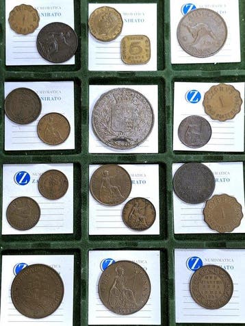Verenigd Koninkrijk, Gemenebest. Victoria-Elizabeth II., Postzegels en Munten