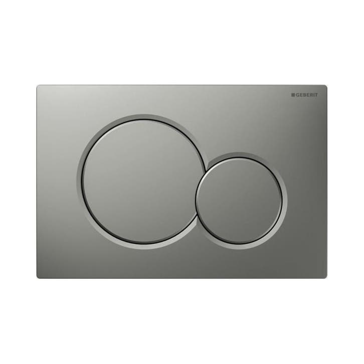Bedieningsplaat Sigma by Geberit Frontbediening Mat Grijs, Doe-het-zelf en Bouw, Sanitair, Overige typen, Nieuw, Ophalen of Verzenden
