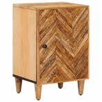 vidaXL Badkamerkast Bruin 38 x 33,5 x 58 cm Massief Mango, Verzenden, Nieuw