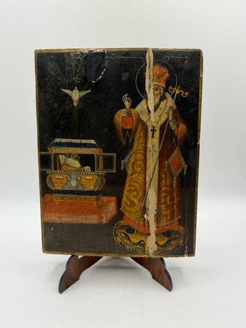 Reis-icoon - Sint Patriarch Athanasius van Constantinopel -