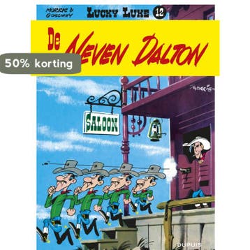 De neven Dalton / Lucky Luke / 12 9789031401758 Morris, Verzenden, Gelezen, Morris