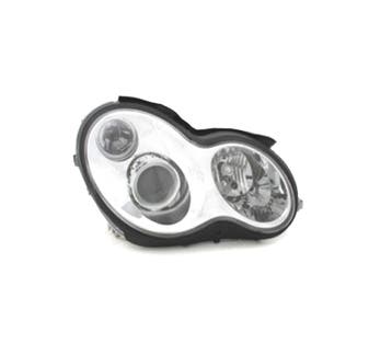PHARE DROIT XÉNON POUR MERCEDES CLASSE C W203 00-07 CHROMÉ D, Verzenden