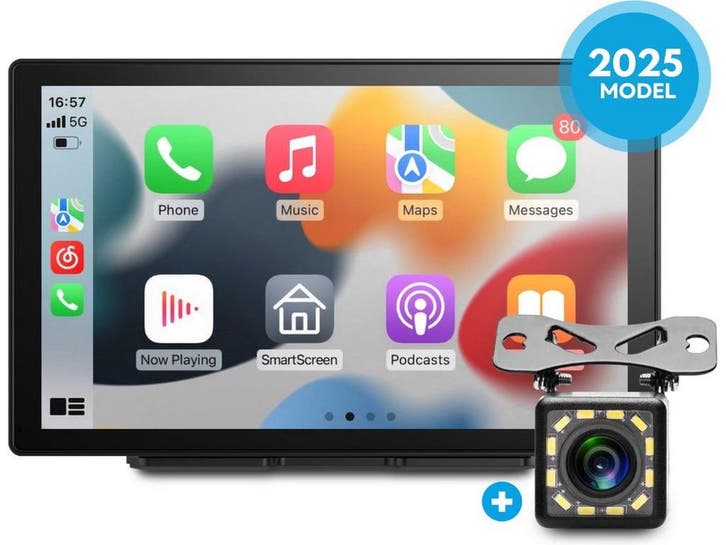 Nitel - Carplay Scherm - Navigatiesysteem Auto - 9 Inch -, Autos : Divers, Navigation de voiture, Envoi