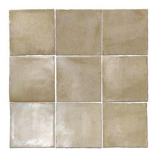 Wandtegel Agostino Brume Handvorm Beige Mat 13x13, Doe-het-zelf en Bouw, Tegels, Minder dan 20 cm, Minder dan 20 cm, 10 m² of meer