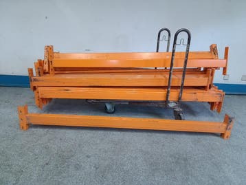 Liggers voor Palletstelling - B178 x D5 x H9 cm