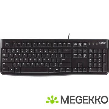Logitech K120 toetsenbord Zwart, Computers en Software, Verzenden, Nieuw