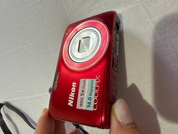 Nikon COOLPIX S3100 Digitale compact camera, Audio, Tv en Foto, Nieuw