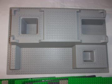 Lego - Assorti - 1x Lego reliëf grondplaten - 9x Lego, Nieuw