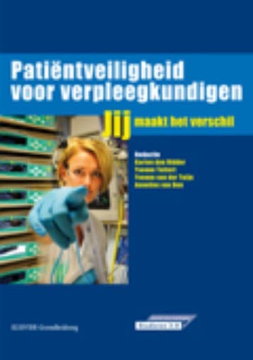 Patiëntveiligheid voor verpleegkundigen 9789035232112, Verzenden, Karien den Ridder