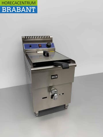 HCB RVS Friteuse Frituur 14 liter PROPAAN GAS Horeca, Ophalen of Verzenden
