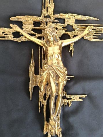 Inspirado en Salvador Dalí - sculptuur, Cristo de San Juan