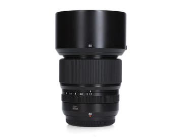 Fujifilm GF 80mm f/1.7 R WR - 1 jaar garantie, Ophalen of Verzenden, Comme neuf