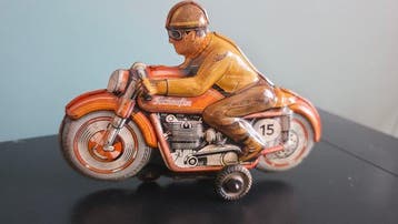 Technofix - Jouet en étain - Motorcycle Racer nr15 , Unboxed