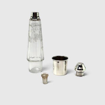 Paul Frey, Paris - Fles - Fles met drinkbeker - Medicinale, Antiek en Kunst