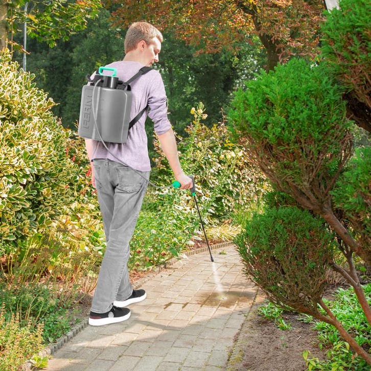 FERM tuinsproeier met drukspuit - 10 liter | 4 volt |, Huis en Inrichting, Kamerplanten, Verzenden