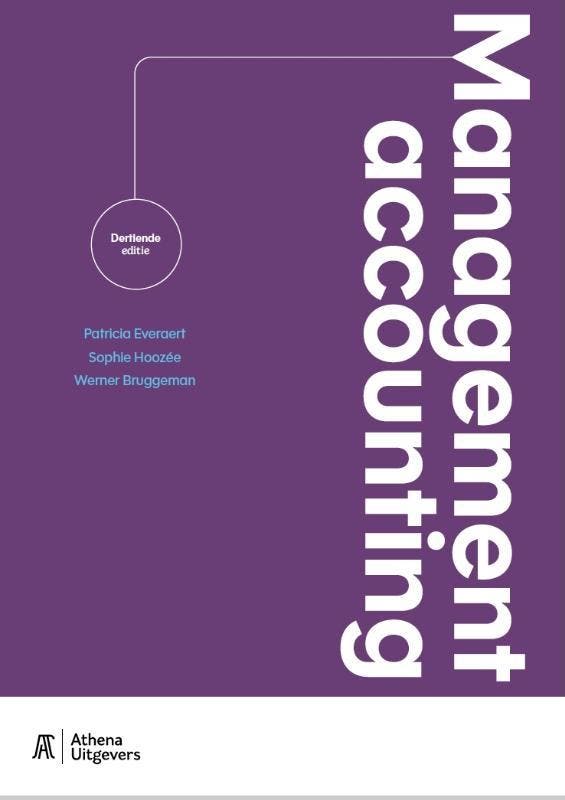Management Accounting | Nieuw, Livres, Livres Autre, Envoi